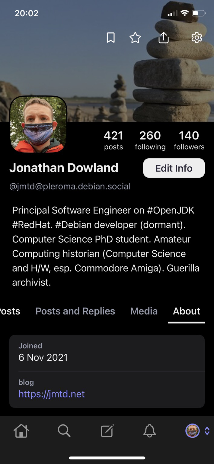 Profile after: principal software engineer